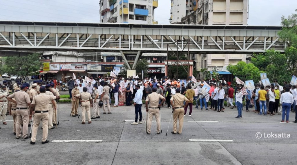 Navi Mumbai Airport Name D B Patil Agitation