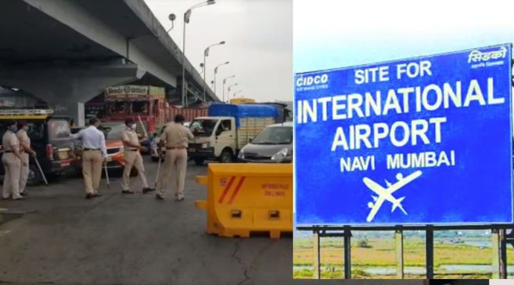 Navi Mumbai airport naming controversy, Navi Mumbai airport naming, DB Patil, Local group gherao CIDCO office