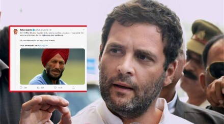 milkha singh news, Rahul gandhi tribute milkha singh, Rahul gandhi tweet