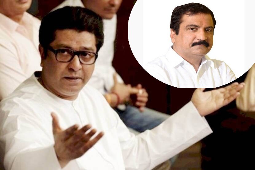 Loksatta drusthi ani kon with MNS Raj Thackeray atul bhatkhalkar