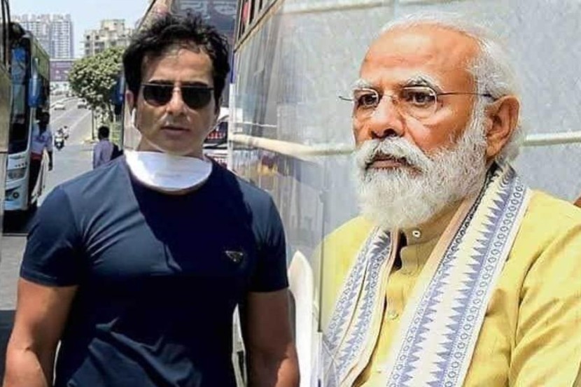 Sonu sood and Modi