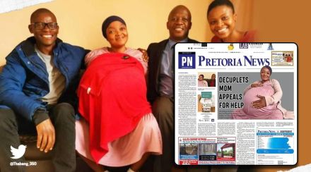 South African woman, South African woman give birth to 10 babies, Fake News, News authenticity, Gosiame Sithole, Phumla Williams,Piet Rampedi