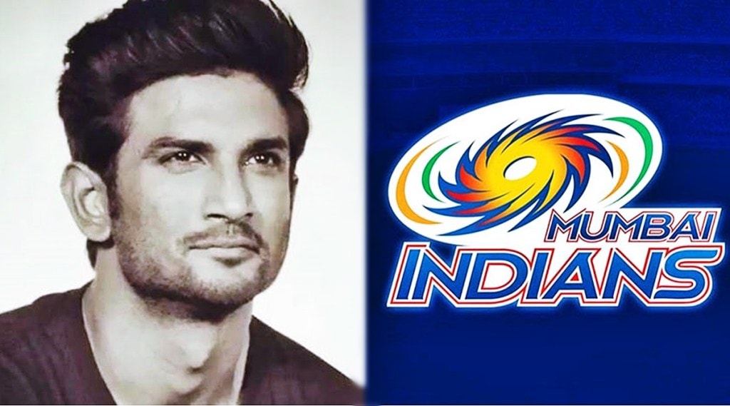 sushant singh rajputs cricket connection with ipl team mumbai indians