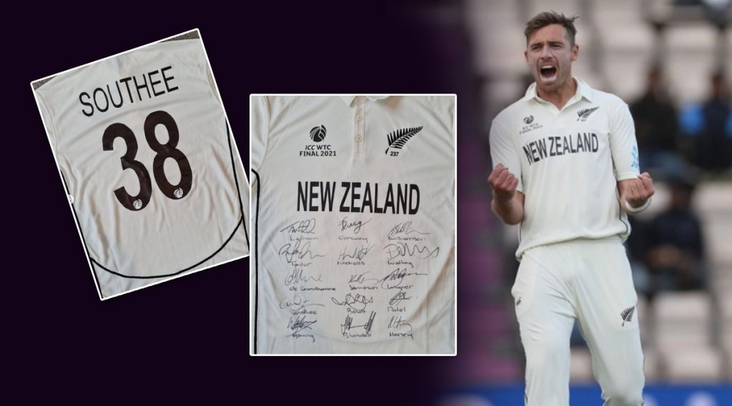 Tim Southee to auction WTC Final jersey to help girl battling Cancer