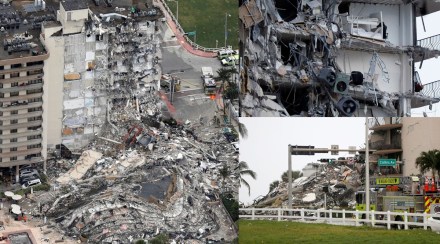 US Florida Building Collapsed