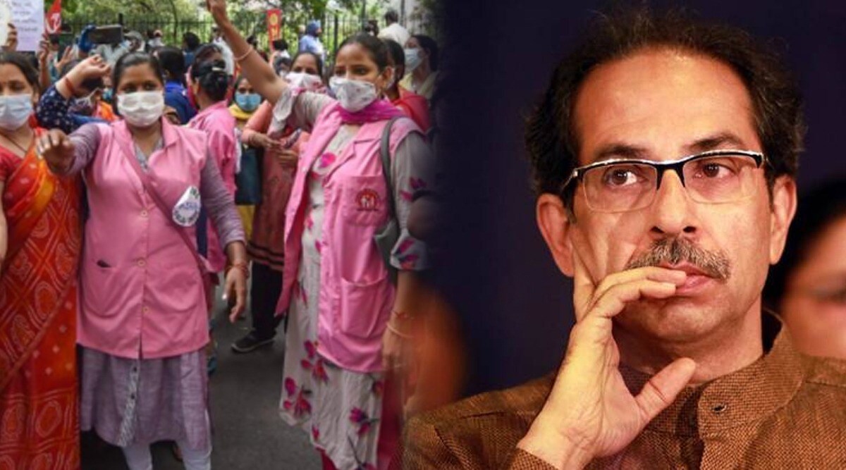 Covid 19 Asha Workers Strike Maharashtra CM Uddhav Thackeray
