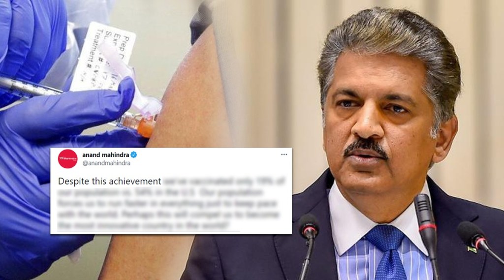 anand mahindra tweet on vaccination