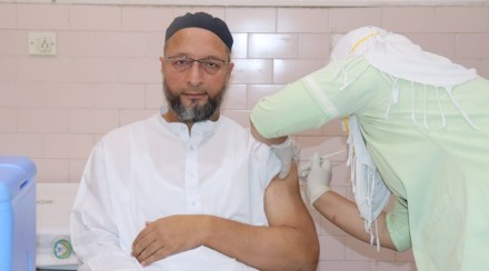 soon as the photo of MP Owaisi being vaccinated went viral vaccination was accelerated in Bihar