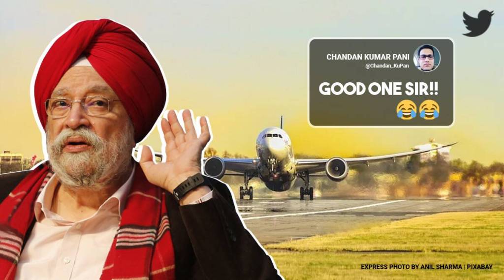 Civil Aviation Minister Hardeep Singh Puri responded to the naming of Navi Mumbai Airport on Twitter