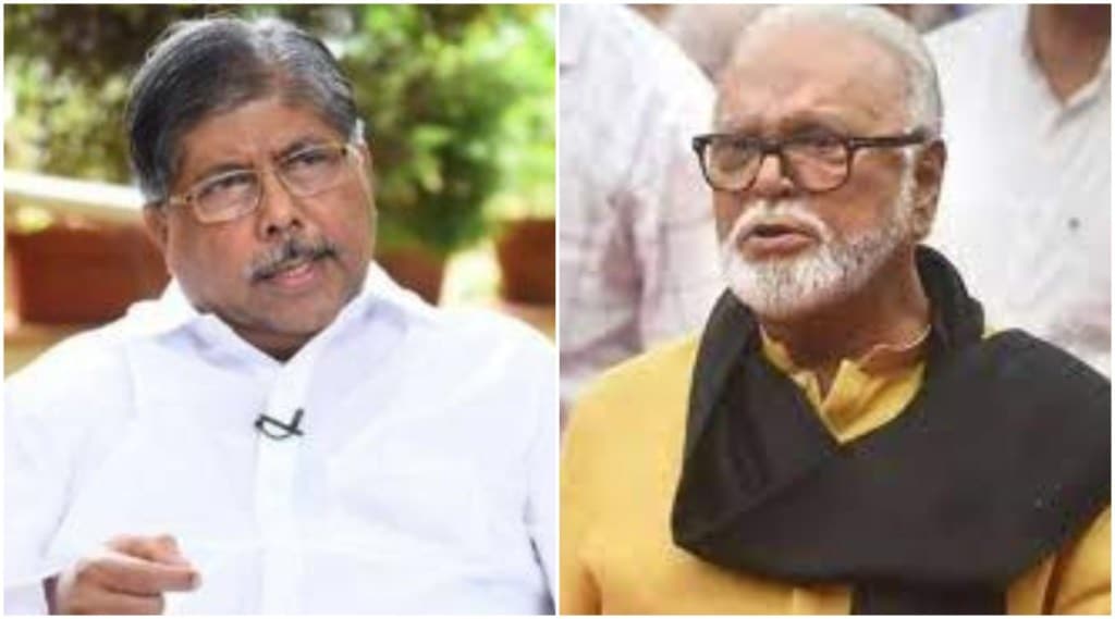 Chandrakant Patil gave a Open challenge to Chhagan Bhujbal