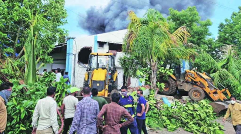 पिरंगुटमध्ये अग्नितांडव : १८ कामगारांचा मृत्यू