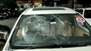 gopichand padalkar vehicle stone pelting