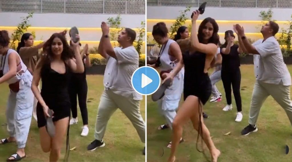 janhvi kapoor dance with her friends and video gone viral