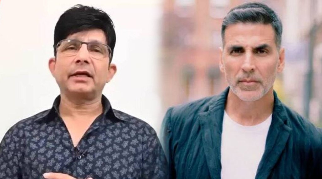 krk attacks akshay kumar shares old video of akshay kumar