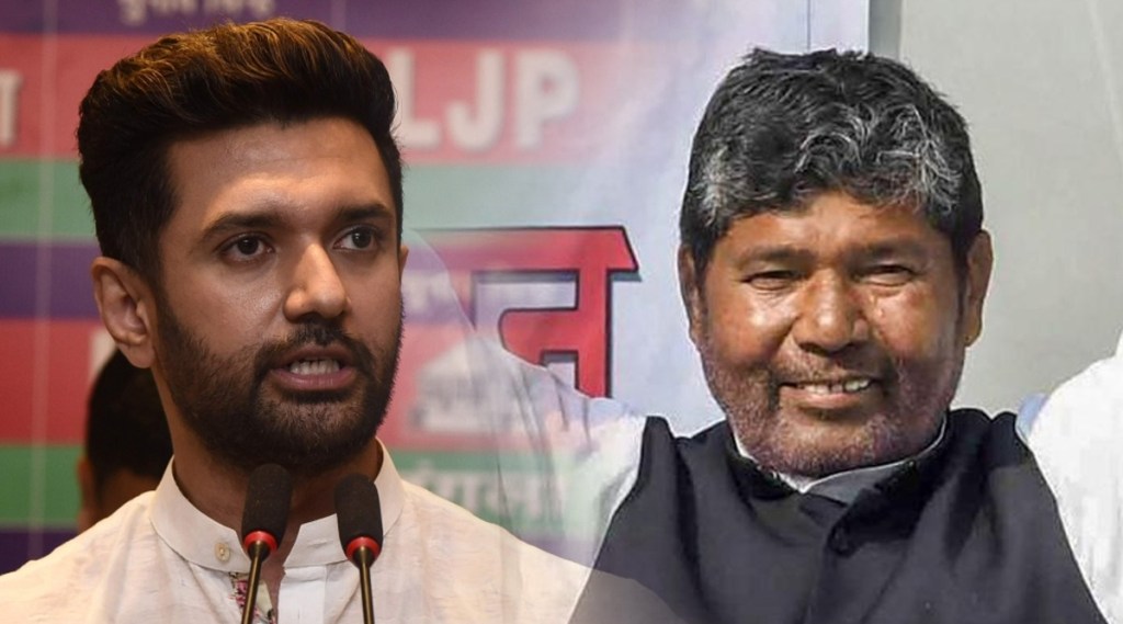 ljp chirag paswan pashupati kumar paras