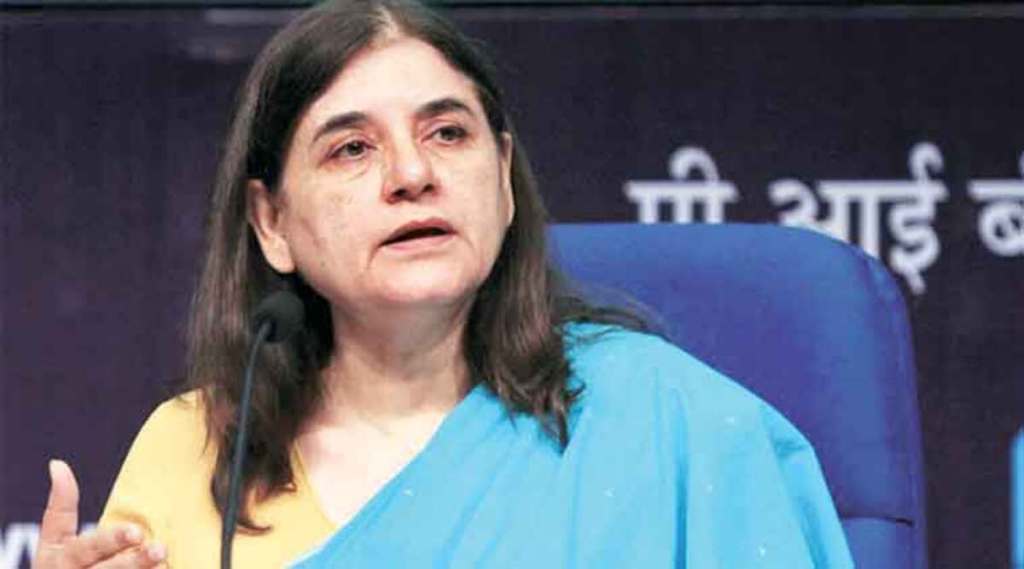 BJP MLA offensive tweet about Maneka Gandhi created a stir