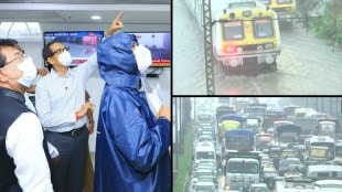 Mumbai rains updates, Uddhav Thackeray visits Disaster Management Cell