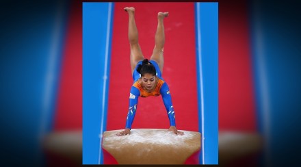 Gymnast pranati nayak achieved olympic quota