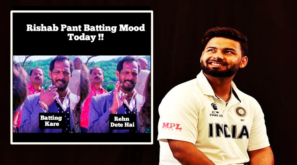 WTC Final people troll rishabh pant after he got out on bad shot