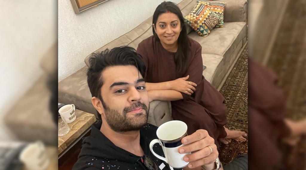 Smriti Irani Manish Paul