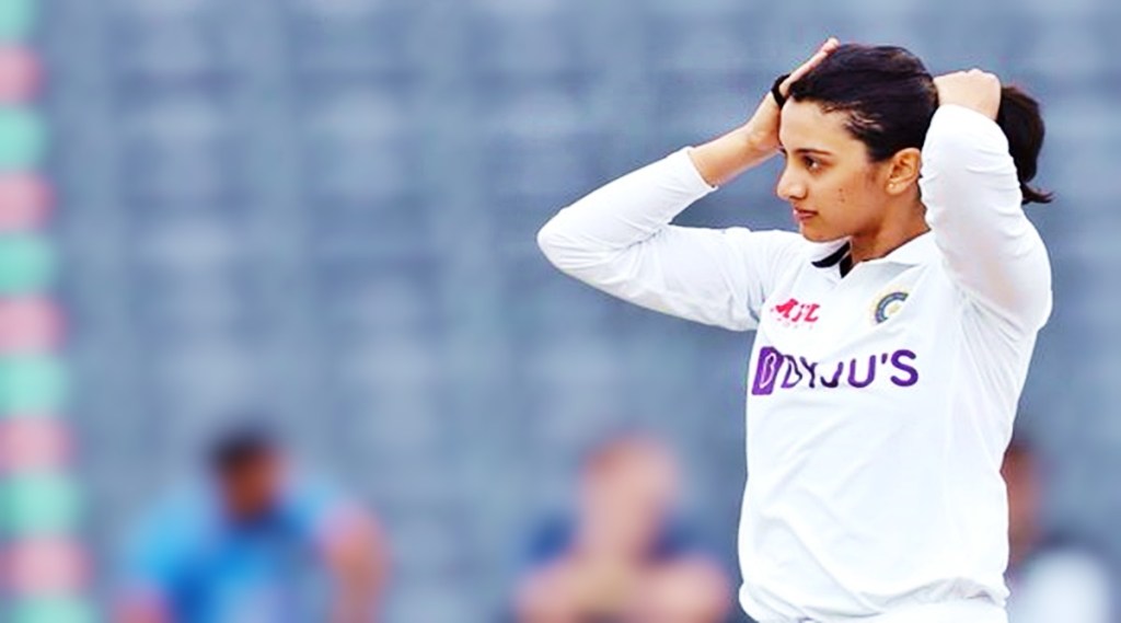 national crush smriti mandhanas beautiful photo getting viral during england test