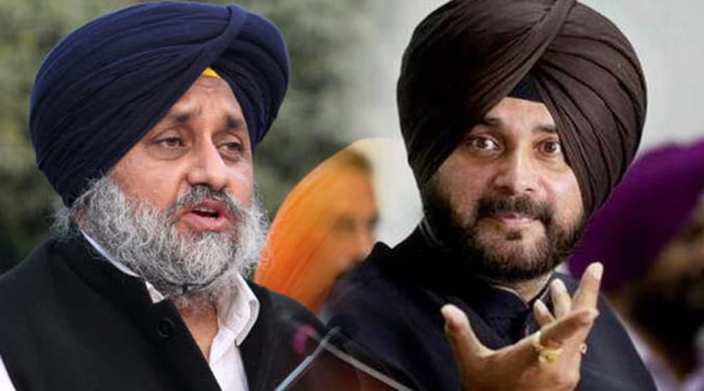 sukhbir singh badal targets navjyot singh sidhu