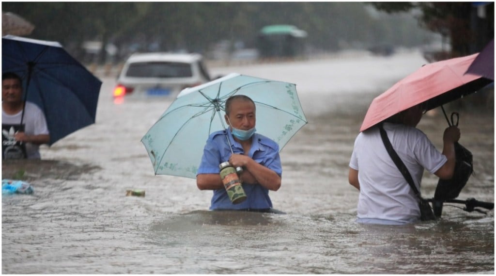 Biggest rainfall in China