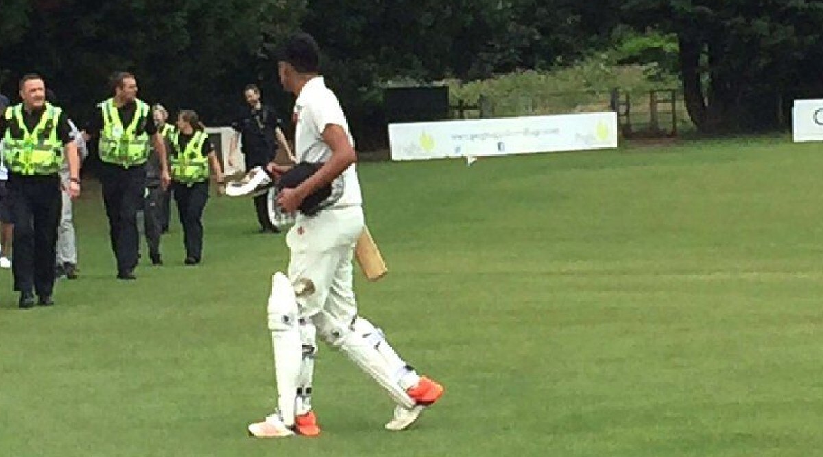 English Cricketer Arrested In Front Of Team