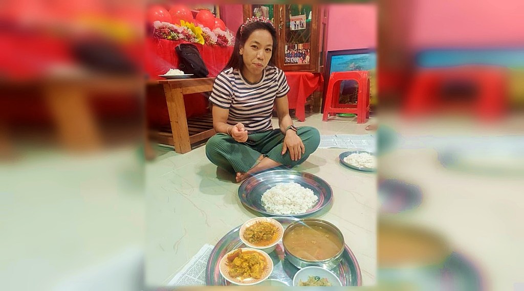 mirabai chanu shared picture of her eating ghar ka khana after two years