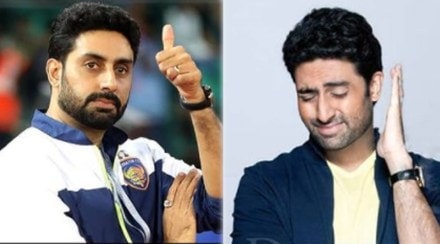 abhishek bachchan share a meme on his pictures