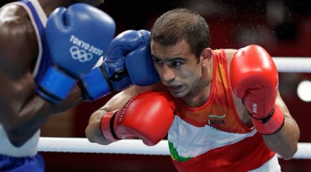 Tokyo olympics boxer amit panghal loses in the pre quarterfinals
