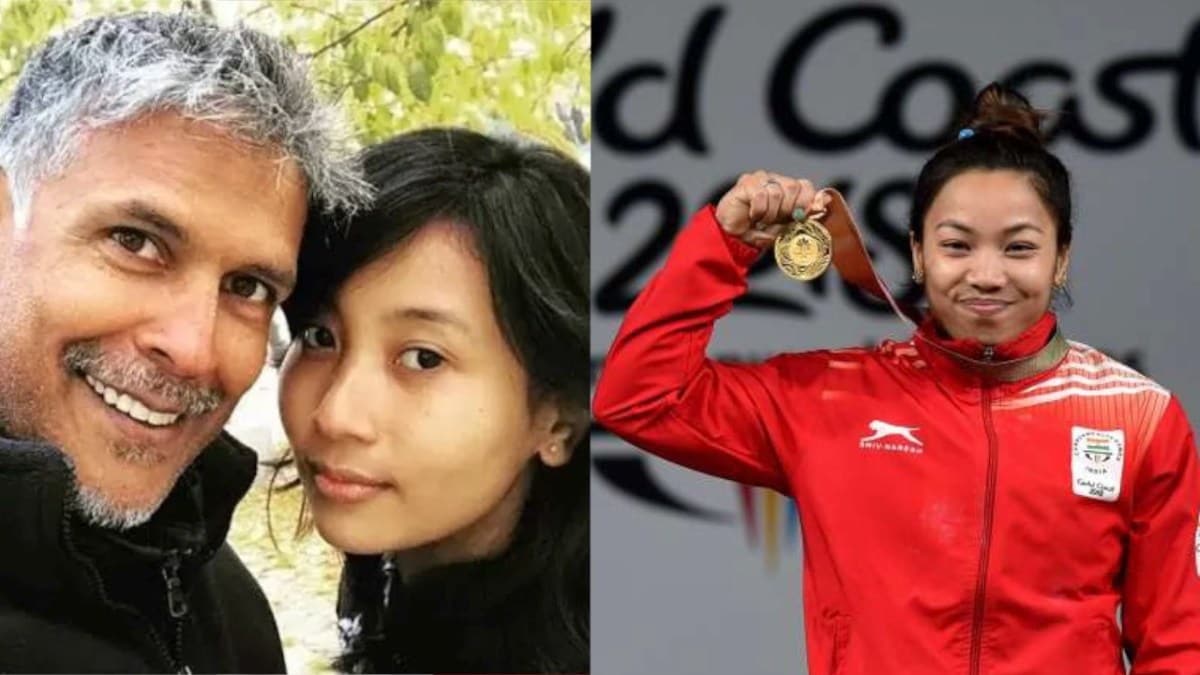 milind soman, ankita konwar, mirabai chanu