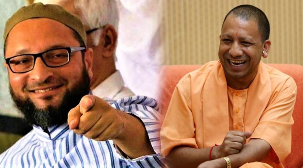 asaduddin owaisi and Yogi