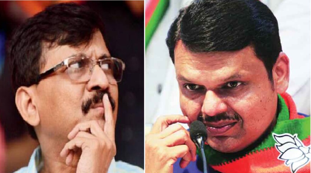 devendra fadnavis on sanjay raut