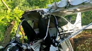 helocoptor crashed in jalgaon