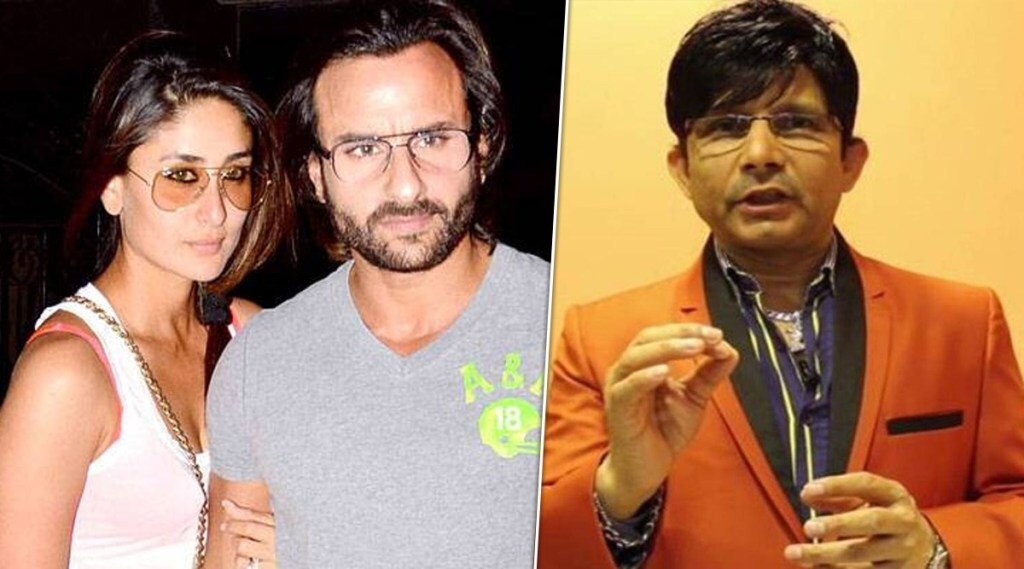 krk pedicted kareena and saif s childrens future