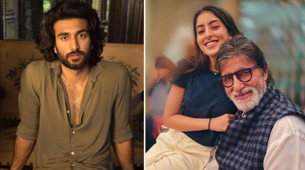 Meezaan Jafferi, Amitabh Bachchan, Navya Naveli Nanda,