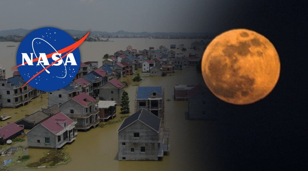 Wobbling Moon Floods on Earth due to movement in lunar orbit Predicted by NASA
