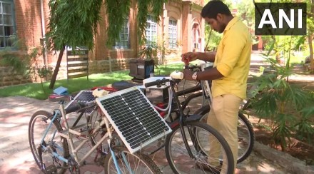 solar powered electric cycle