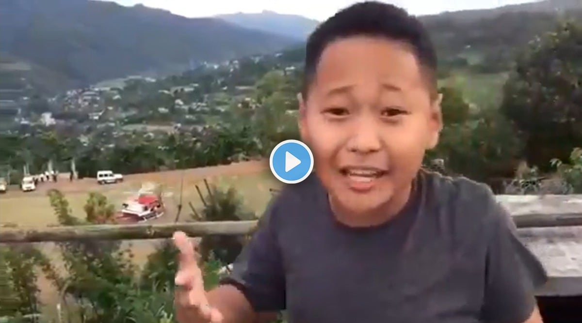 Boy wins hearts with his report on Manipur CMs visit
