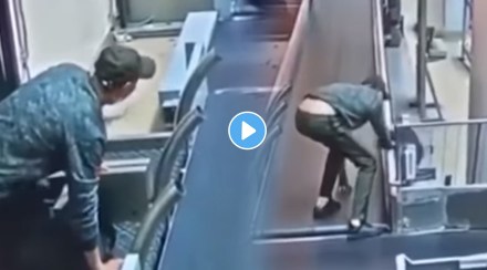 Drunk man gets lost in airports