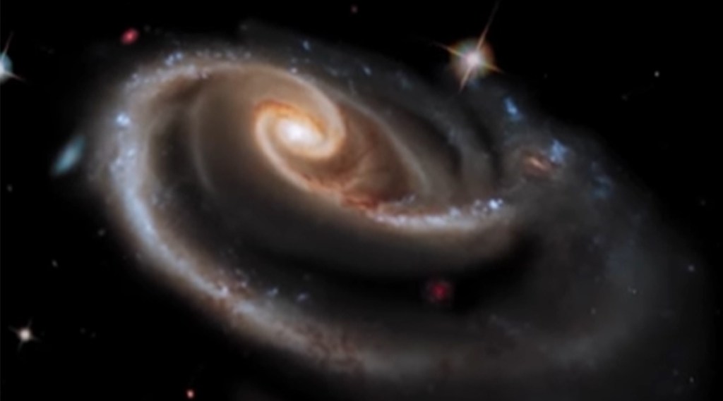 NASA shares video of cosmic rose