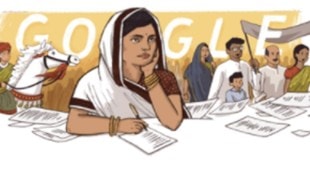Subhadra Kumari Chauhan Google Doodle