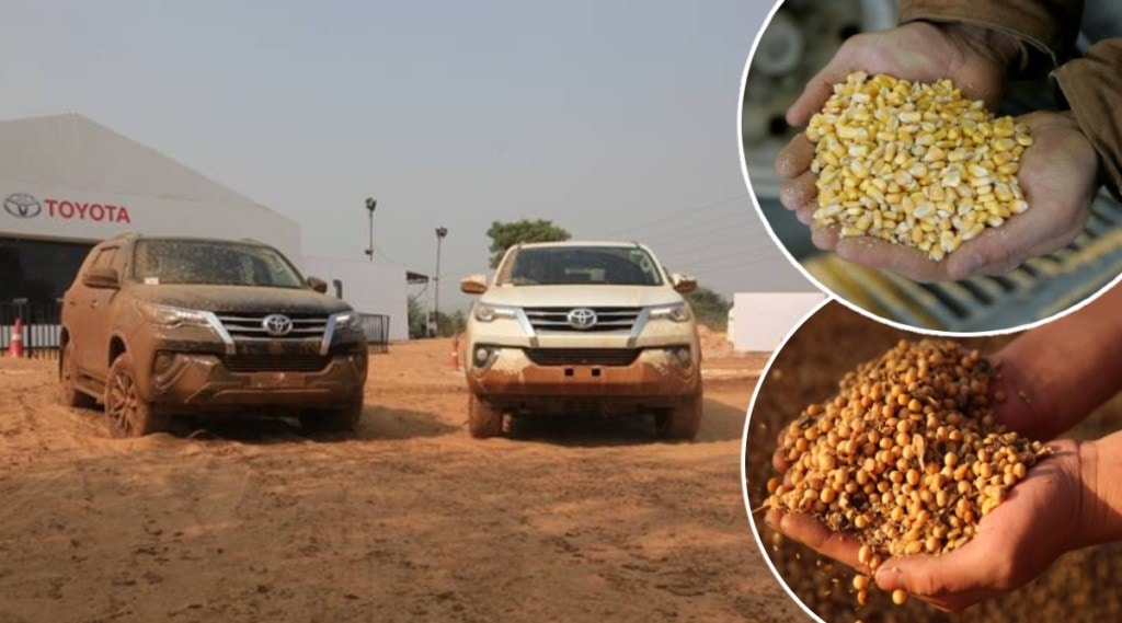 Exchange corn or soybean for Toyota Fortuner in Brazil