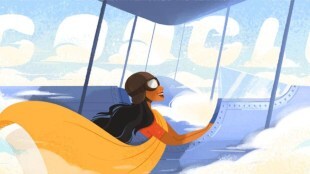 Who is Indian woman featured on Google Doodle today gst 97