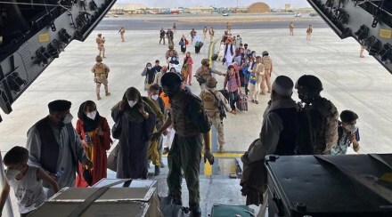 Who allowed at Kabul Airport Guidelines issued by US Embassy gst 97