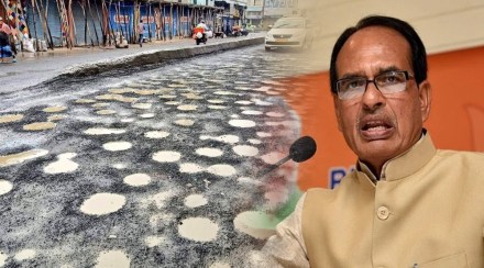 Are the roads in Madhya Pradesh better than the US? Then look at the road in Bhopal