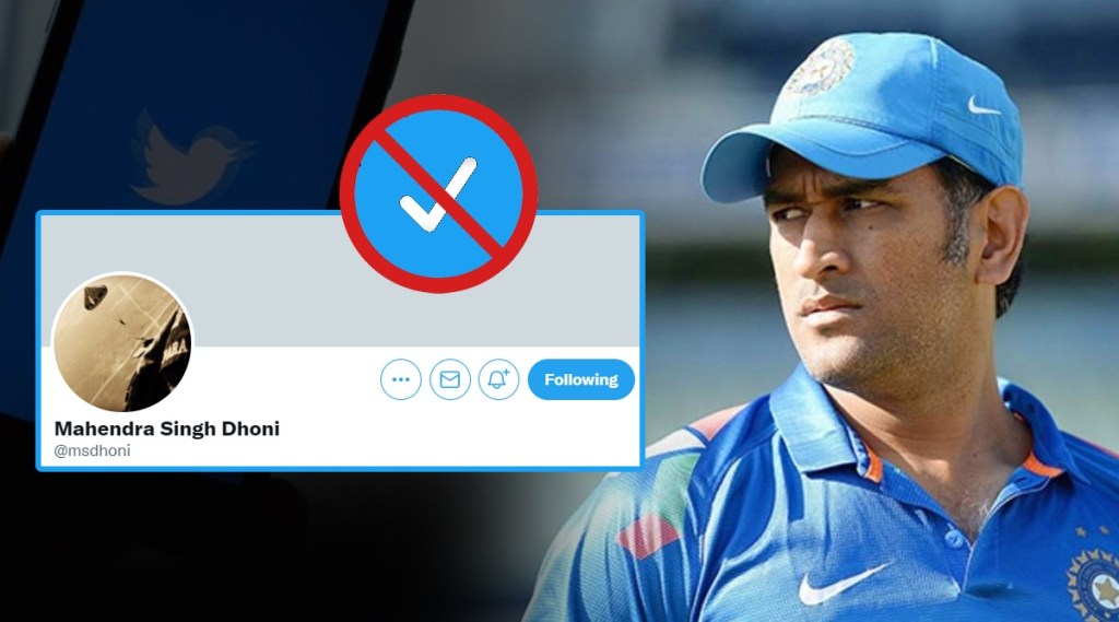 former indian captain ms dhonis verification badge removed by twitter