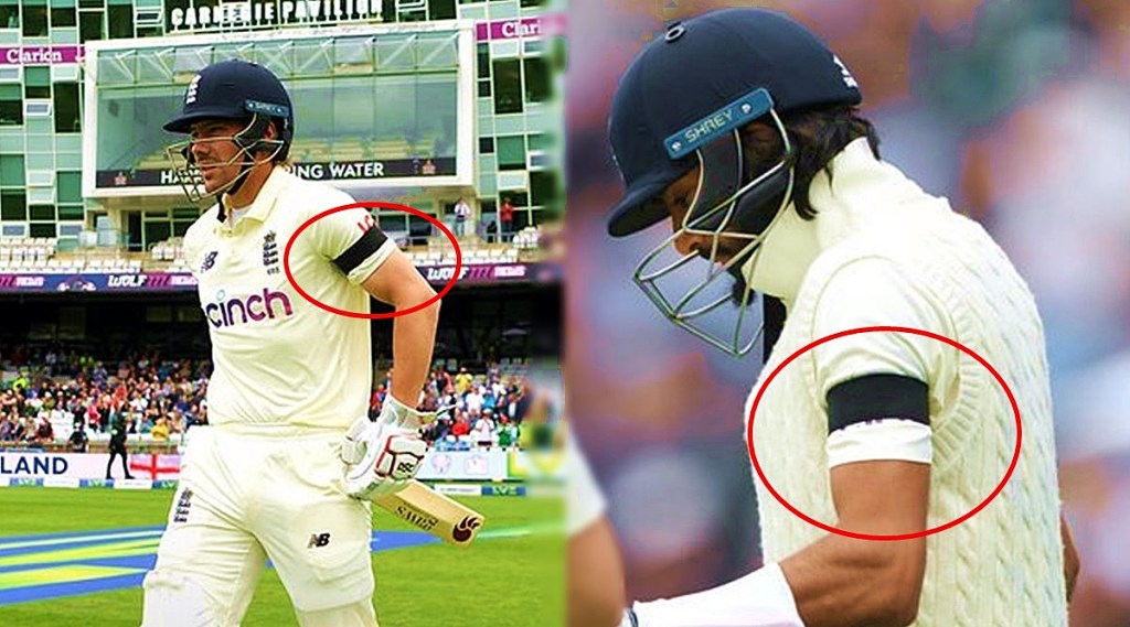 eng vs ind heres why england players are wearing black armbands on day two