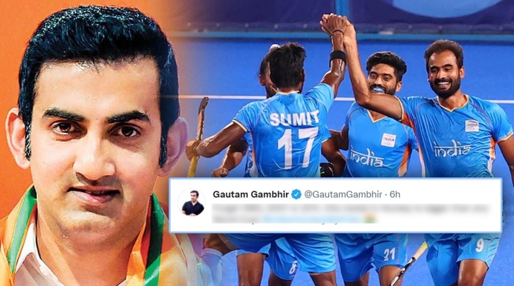 Tokyo 2020 gautam gambhir congratulate indian hockey team with big statement